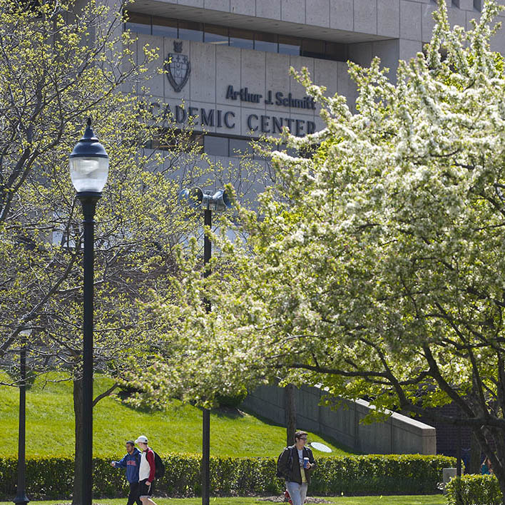 Quad in the spring
