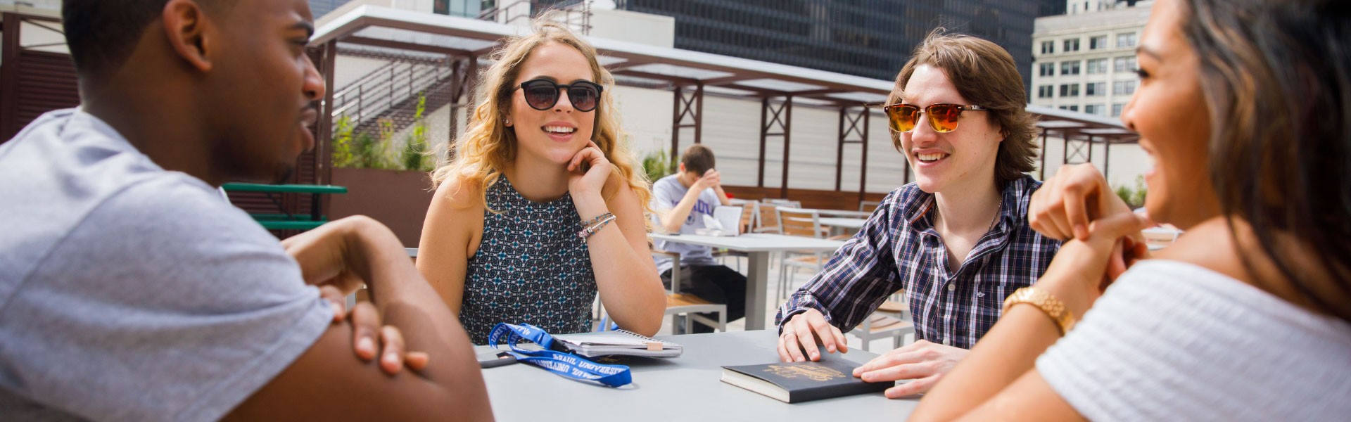 prospective students visit DePaul