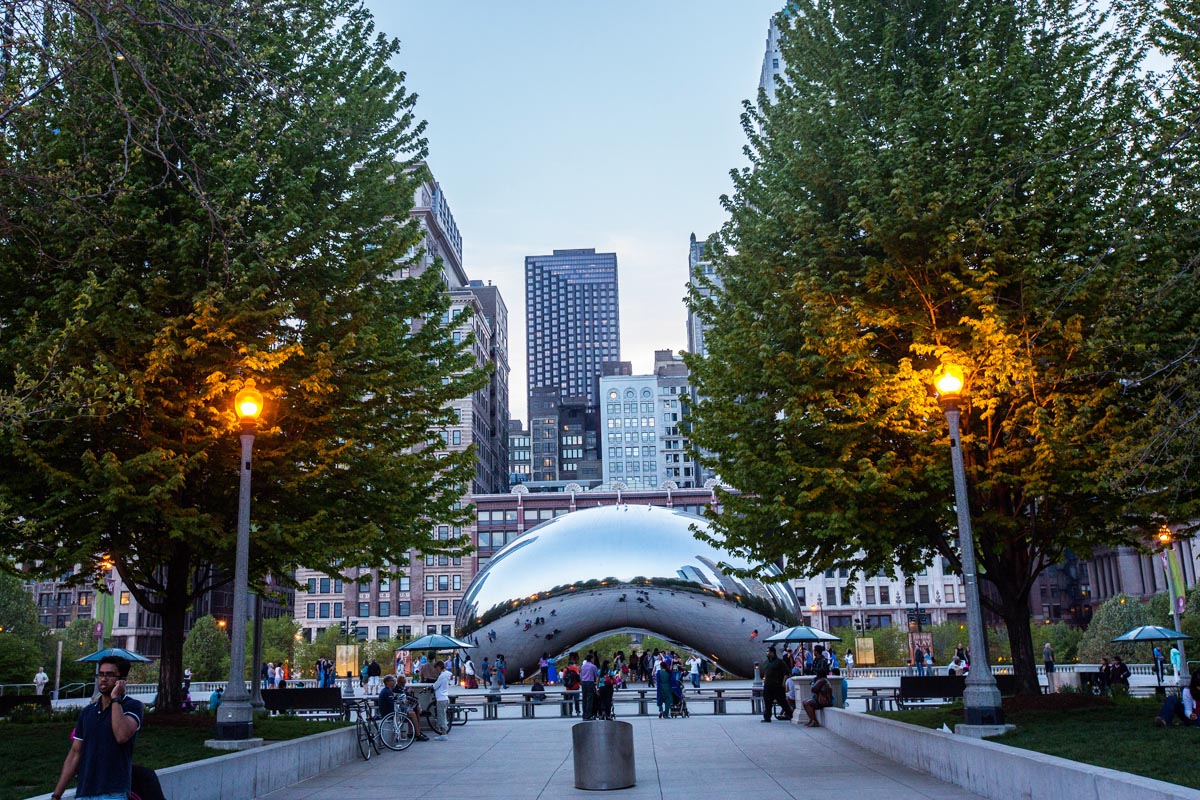 The Bean at Millennium Park